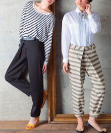 SS018 モードタックパンツ