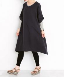 AW040 Aラインワンピース
