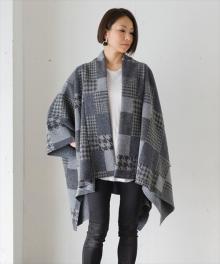 ES007 着物ポンチョ
