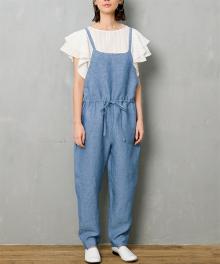 BT310 ウエストドローストリングのサロペット