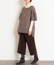 BT382 タック使いのビッグスリーブチュニック