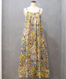 CP0058　バックリボン ギャザーワンピース レディース