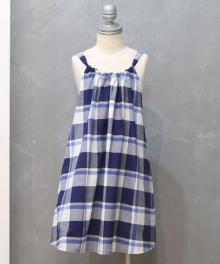 CP0059 バックリボン ギャザーワンピース キッズ