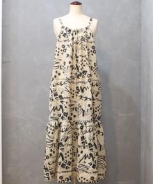 CP0060 バックリボン ティアードワンピース レディース