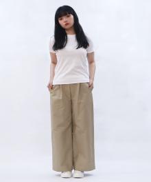 SP009 ワンタックワイドパンツ