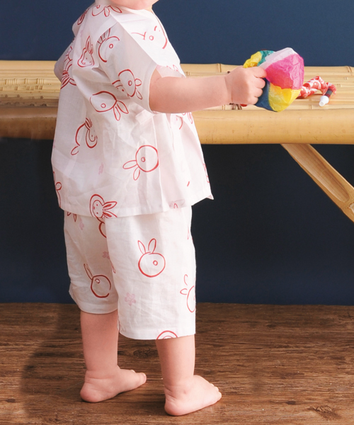 SS011 キッズ じんべい