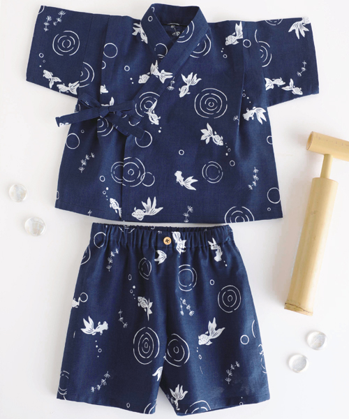 SS011 キッズ じんべい