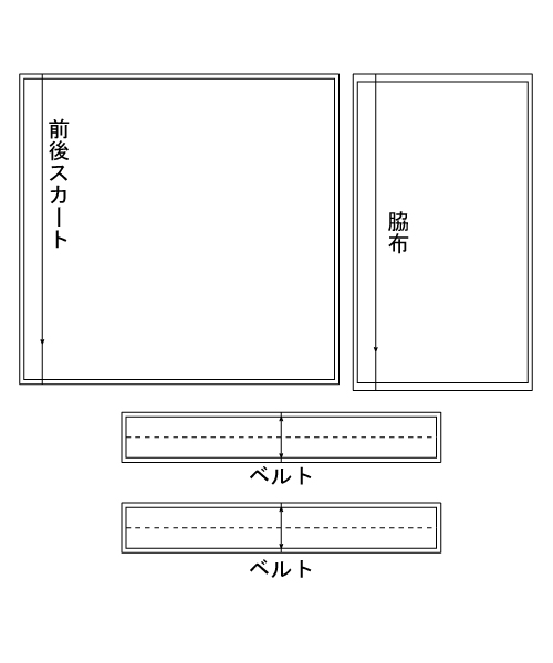 SS033 ボリュームスカート