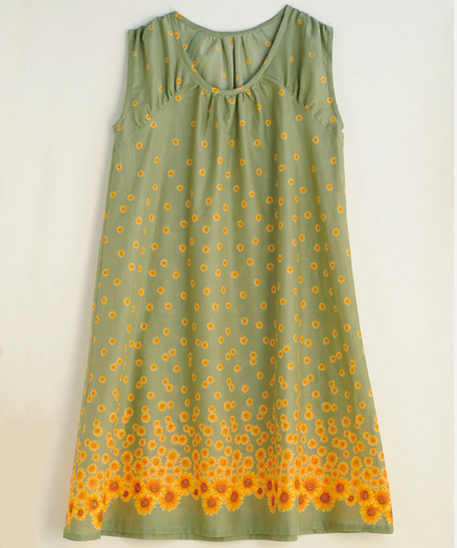 SS032 ノースリーブワンピ