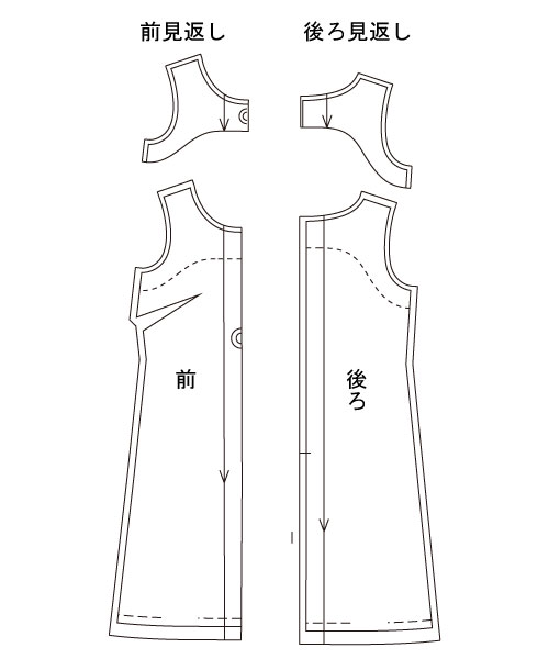 シンプルワンピース【レディブティック】LB13-05_07