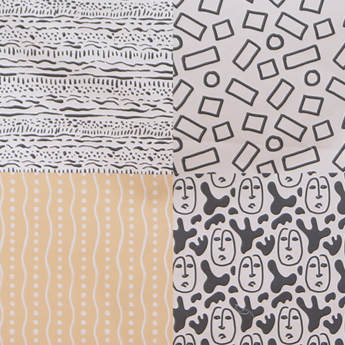 【シーチングorオックス:1M】 エコファブリック 4in1 カットクロス1m