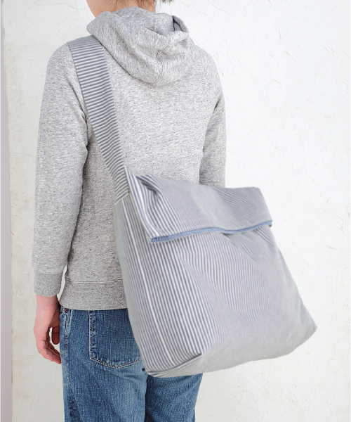 BT042 ショルダーバッグ【お気に入りの布で作る かんたん便利な布バッグ 】