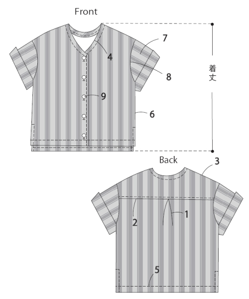 BT213 シンプルシャツ