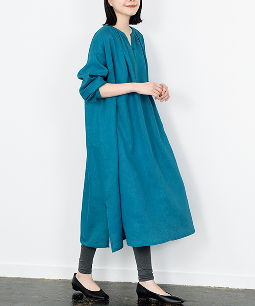 BT226 スモックシャツワンピース