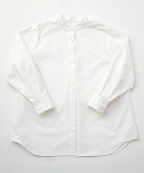 BT242 バンドカラーシャツ