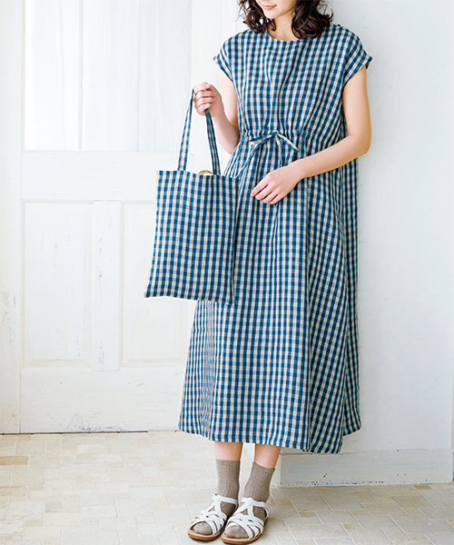 BT262 フレンチスリーブのワンピース&ぺたんこバッグ | パターンの通販