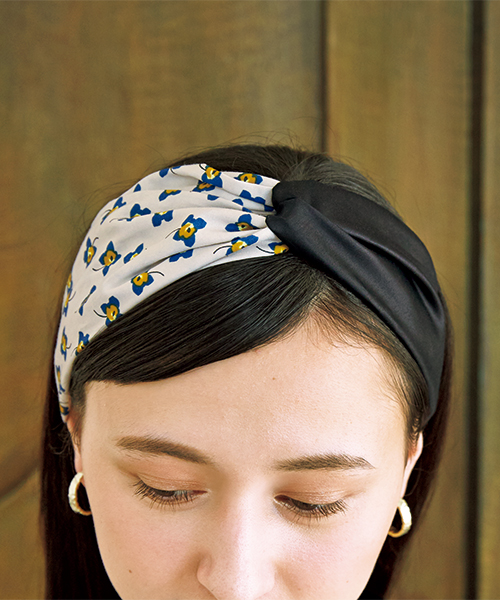 BT271衿付きワンピース&クロスターバン