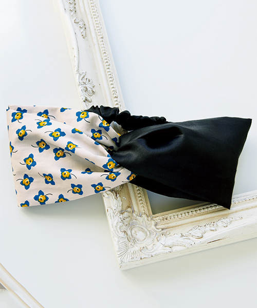 BT271衿付きワンピース&クロスターバン