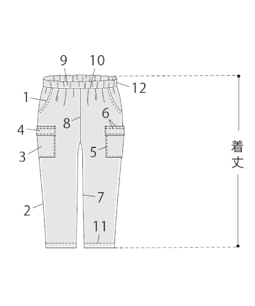 BT409 カーゴパンツ