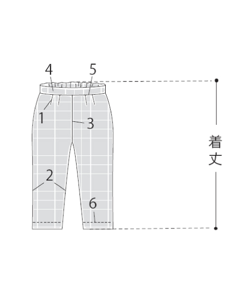 BT410 テーパードパンツ