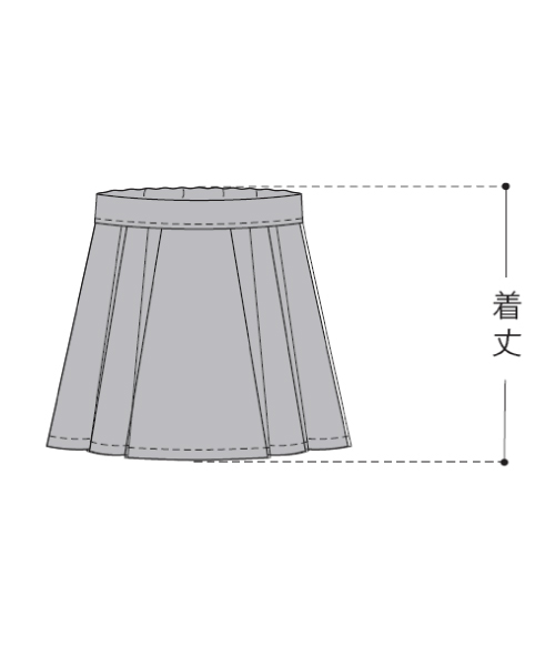 BT426 スクールガール風プリーツスカート