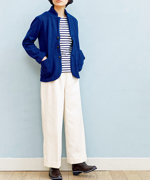 BT447 ターンアップパンツ