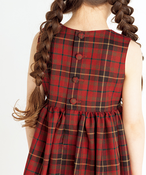 BT499 後ろボタンあきの3WAYドレス