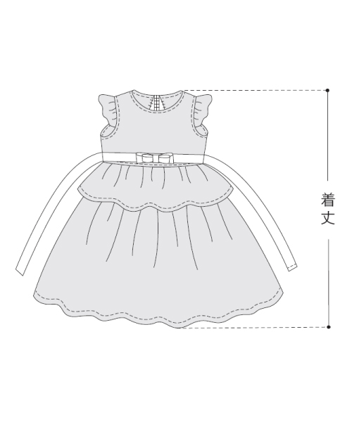 BT500 ペプラムドレス