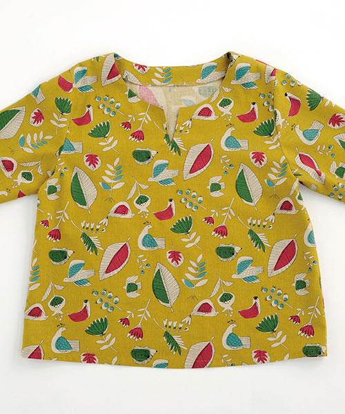 BT550 スリットネックシャツ&ガウチョパンツ