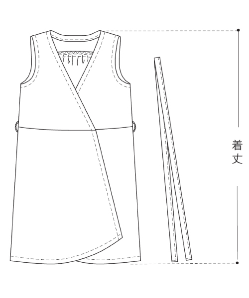 BT553 ロングベスト