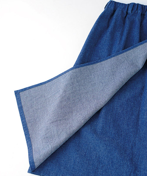 BT599 ラップ風スカート