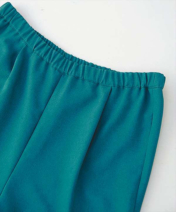 BT607 裾ゴムテーパードパンツ
