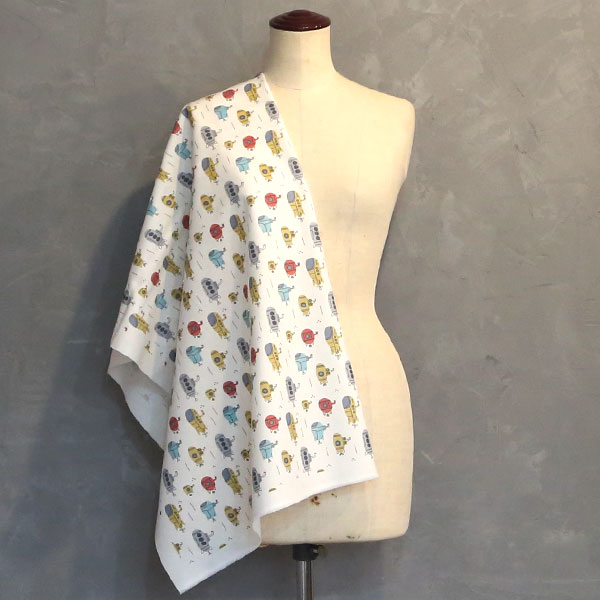 【シーチングorオックス:50cm単位】 エコファブリック fab-cm00057