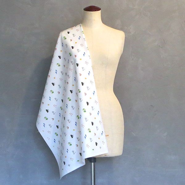 【シーチングorオックス:50cm単位】 エコファブリック fab-cm00077