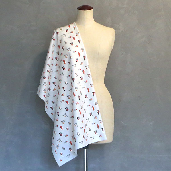 【シーチングorオックス:50cm単位】 エコファブリック fab-cm00083