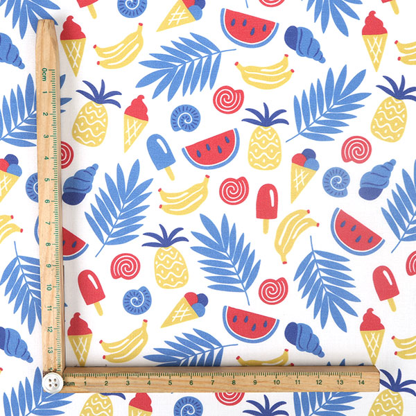 【シーチングorオックス:50cm単位】 エコファブリック fab-cm00098