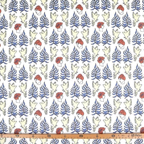 【シーチングorオックス:50cm単位】 エコファブリック fab-cm00221