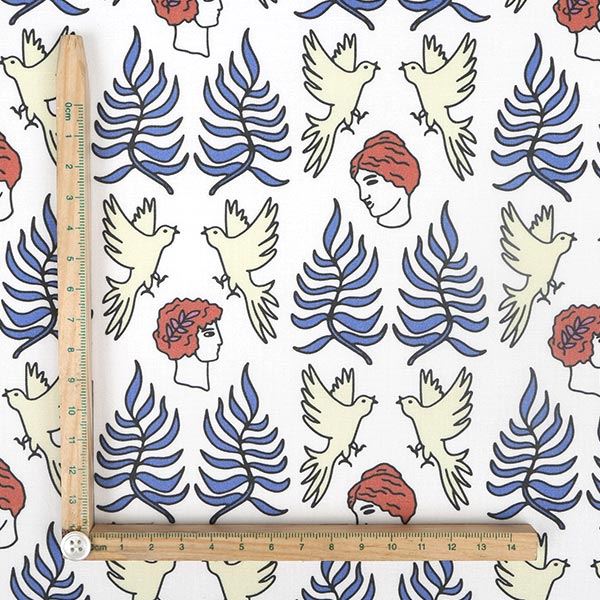 【シーチングorオックス:50cm単位】 エコファブリック fab-cm00221