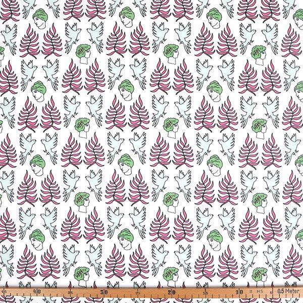 【シーチングorオックス:50cm単位】 エコファブリック fab-cm00222