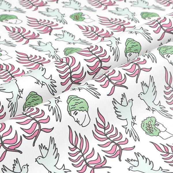 【シーチングorオックス:50cm単位】 エコファブリック fab-cm00222