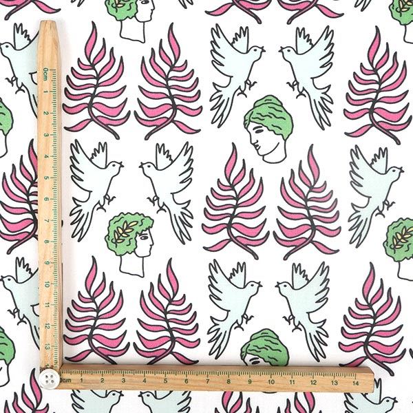 【シーチングorオックス:50cm単位】 エコファブリック fab-cm00222