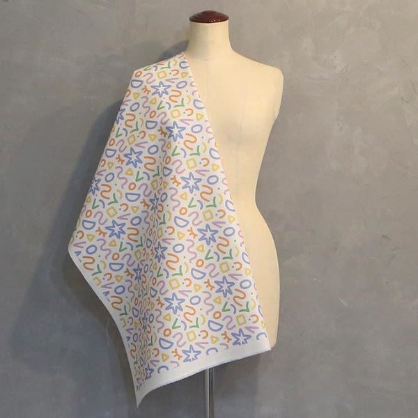 【シーチングorオックス:50cm単位】 エコファブリック fab-cm00244