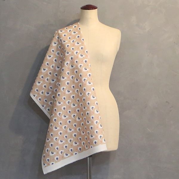 【シーチングorオックス:50cm単位】 エコファブリック fab-cm00266