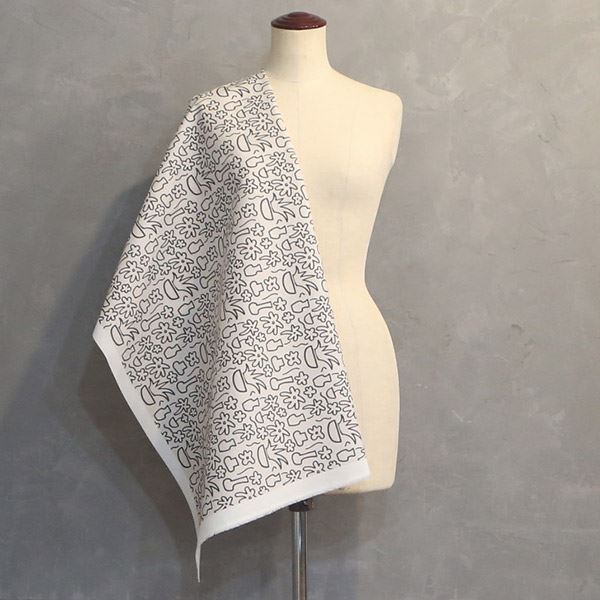 【シーチングorオックス:50cm単位】 エコファブリック fab-cm00318