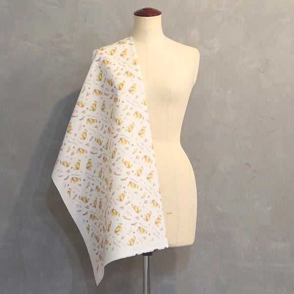 【シーチングorオックス:50cm単位】 エコファブリック fab-cm00347