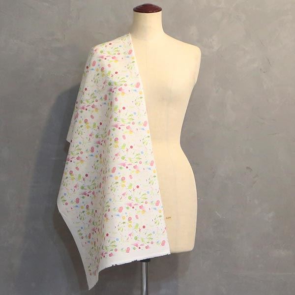 【シーチングorオックス:50cm単位】 エコファブリック fab-cm00377