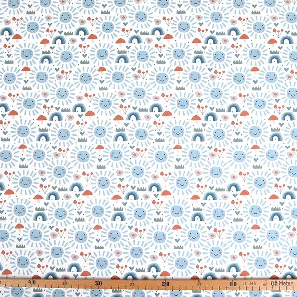 【シーチングorオックス:50cm単位】 エコファブリック fab-cm00381