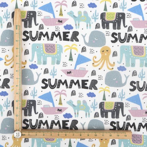 【シーチングorオックス:50cm単位】 エコファブリック fab-cm00389