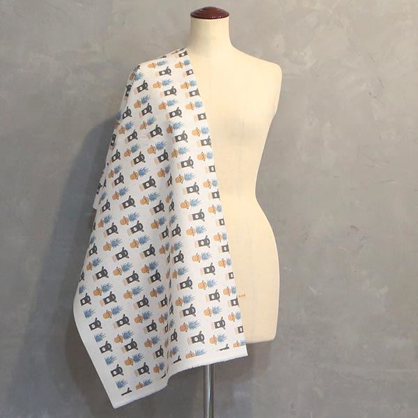 【シーチングorオックス:50cm単位】 エコファブリック fab-cm00416