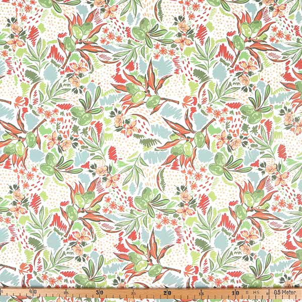 【シーチングorオックス:50cm単位】 エコファブリック fab-cm00481